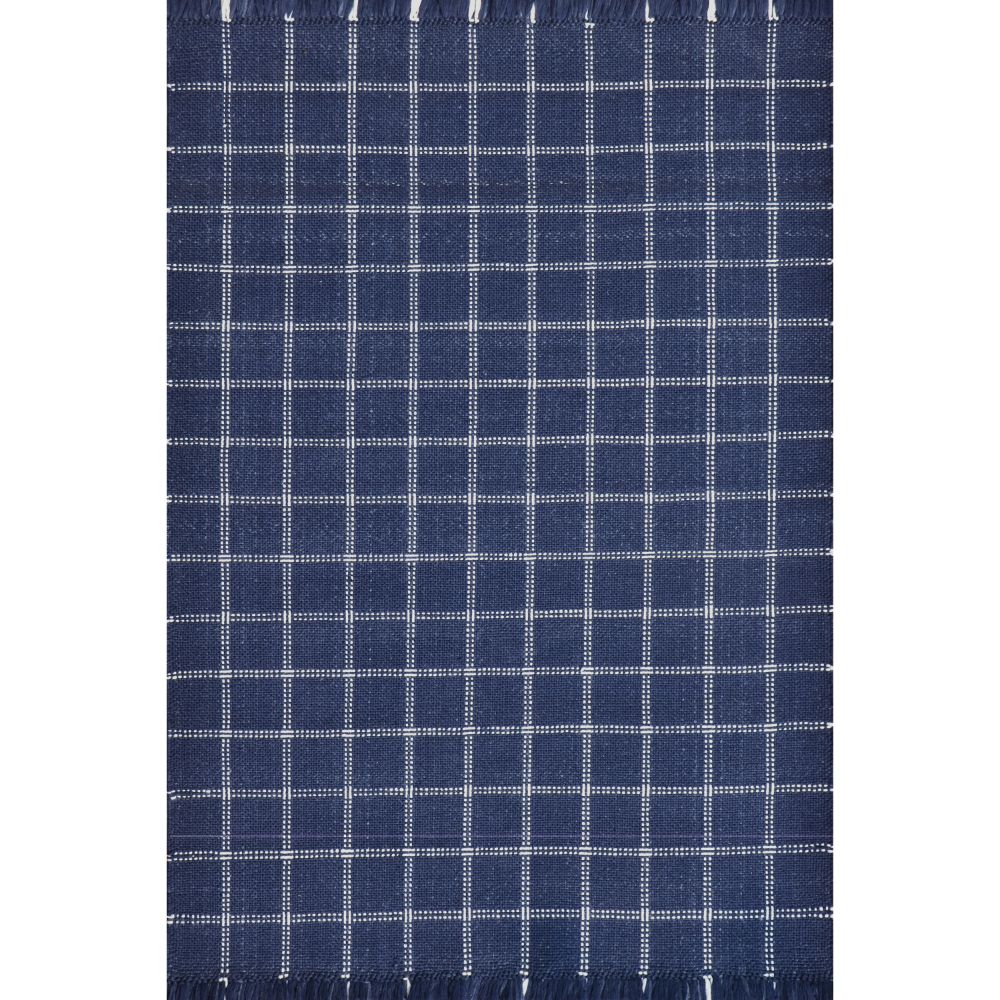 Dynamic Rugs 5924-501 Titus 8 Ft. X 10 Ft. Rectangle Rug in Navy/Ivory 